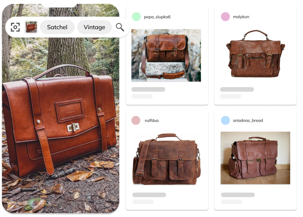 Visual AI is excellent for vintage, pre-owned and second-hand fashion, making every item in your collection searchable & discoverable, regardless of tags and metadata.