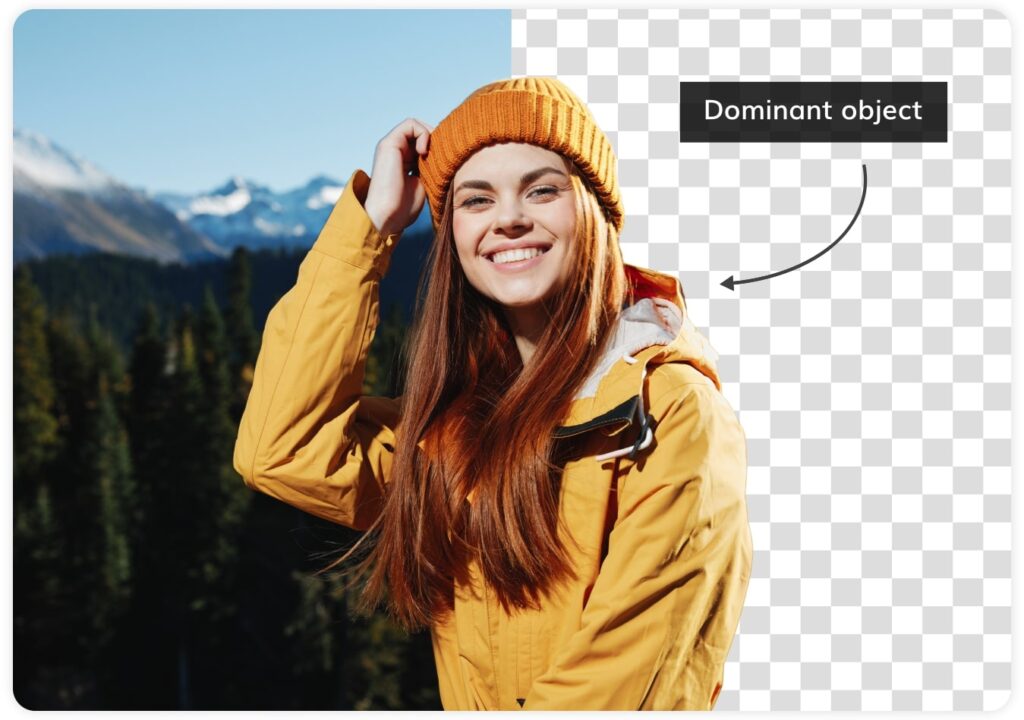 Background removal by Ximilar can detect the dominant foreground object(s) and erase their surroundings.